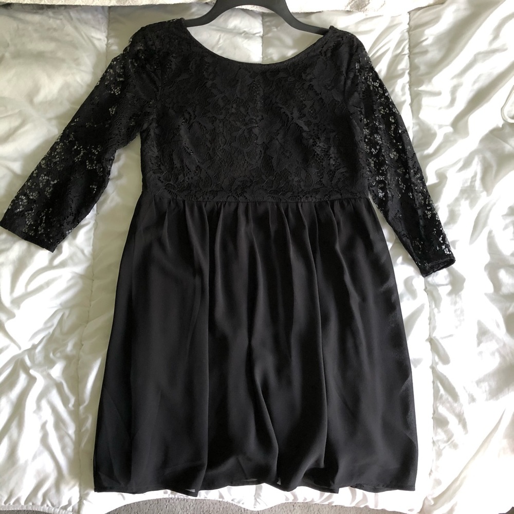 Black Lace Dress